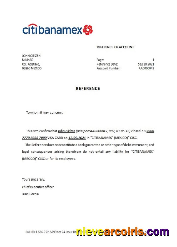 Mexico Citibanamex bank closure reference